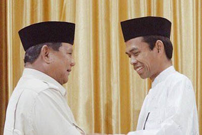 Ustaz Abdul Somad Ungkap Alasan Bertemu Prabowo Saat Pilpres